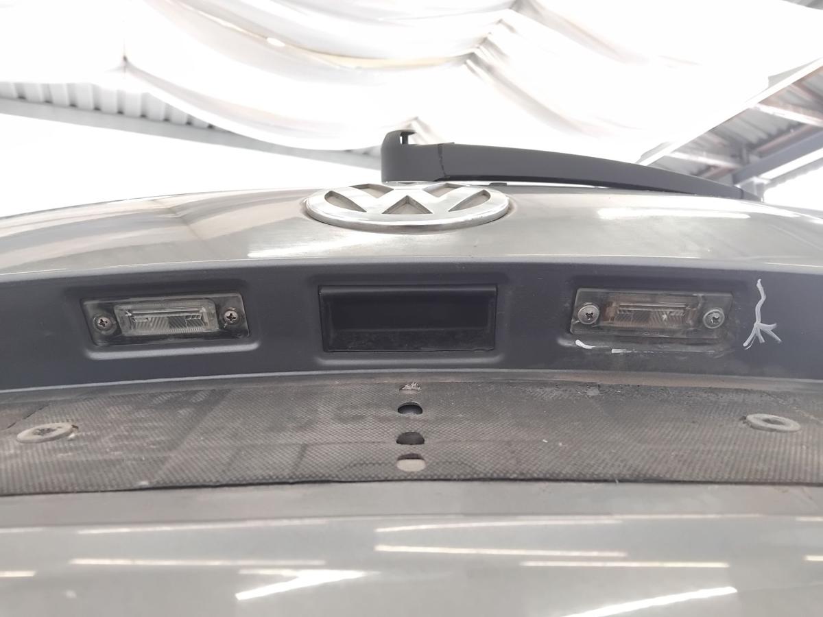 VW Touran 1T Heckklappe LD7X platingraumetallic mit Heckscheibe BJ2007