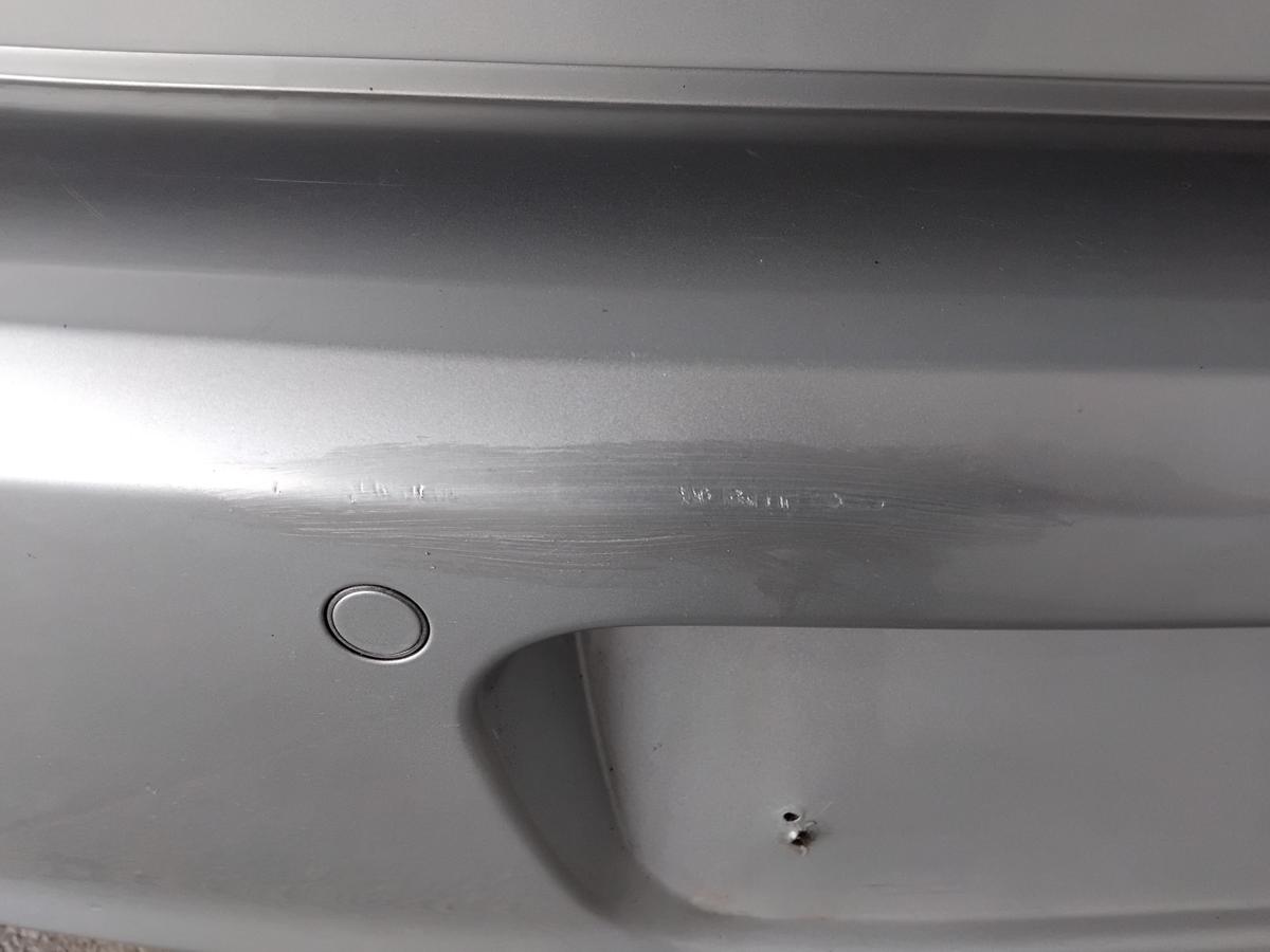 VW Golf 6 Flie&szlig;heck orig Sto&szlig;f&auml;nger Sto&szlig;f&auml;nger hinten LA7W reflexsilber PDC BJ09