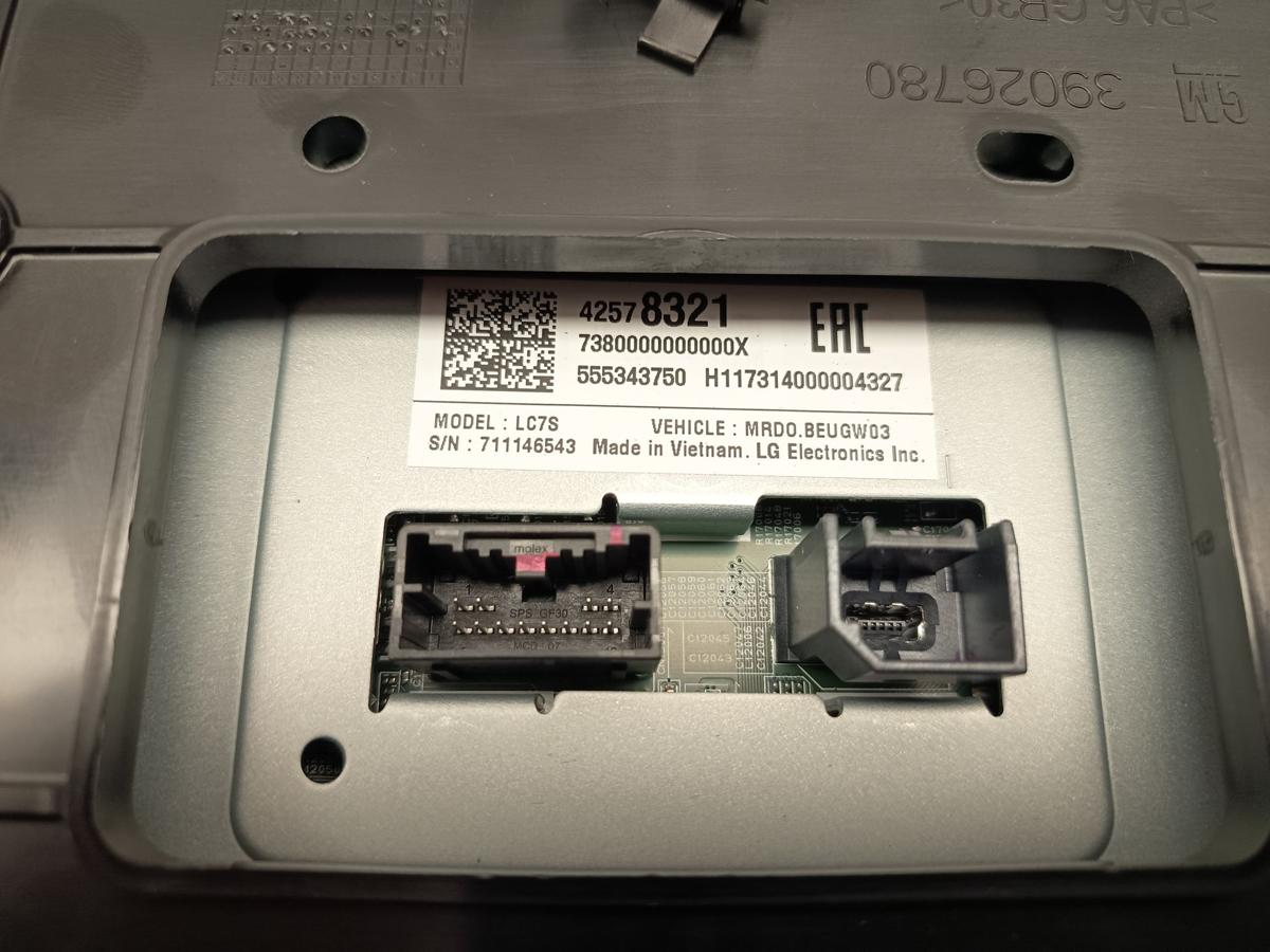 Opel Astra K original Radio Display Anzeige 42578321 Baujahr 2018