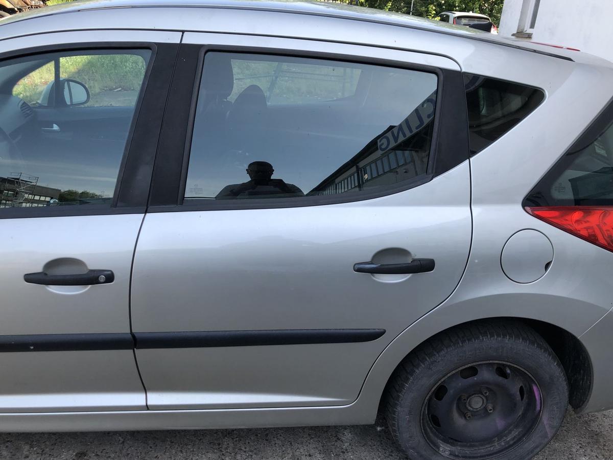 Peugeot 207 SW Typ WE T&uuml;r hinten links Fondt&uuml;r Rohbau ETS Gris Cendre Metallic