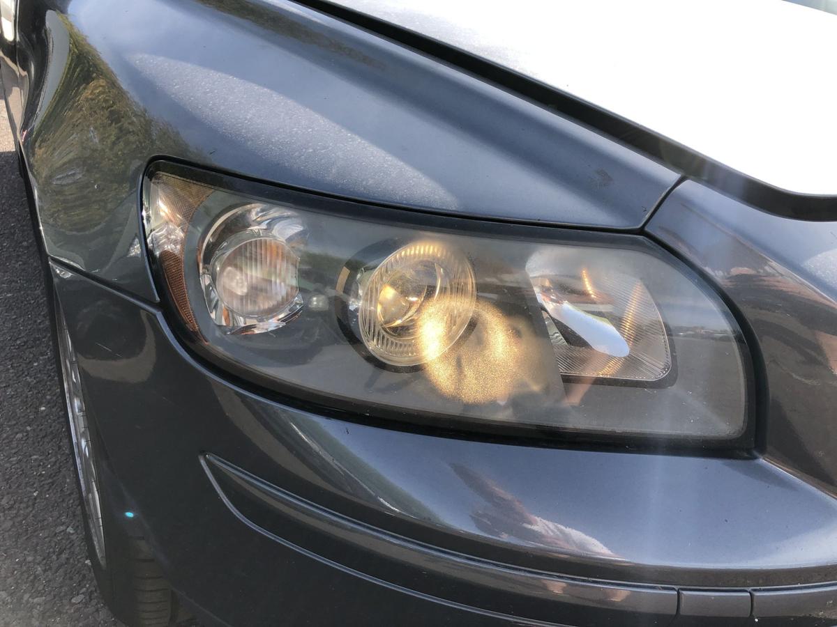 Volvo V50 Typ M Scheinwerfer rechts Hauptscheinwerfer Halogen Tr&uuml;bung bis 2007