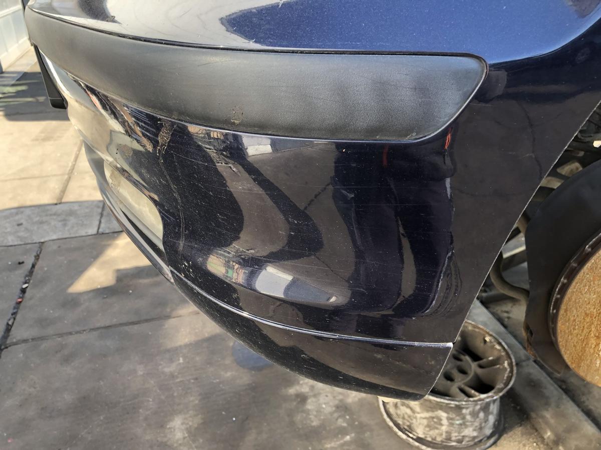 BMW E46 Compact original Stoßstange/Fänger vorn/Front 317 Orientblau Bj 2004