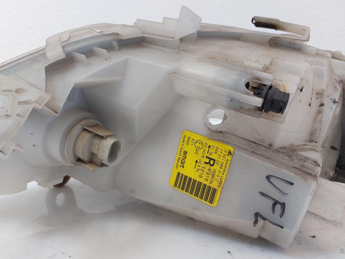 Smart City Coupe 450 Scheinwerfer Hauptscheinwerfer Lampe vorn rechts OE bis 02