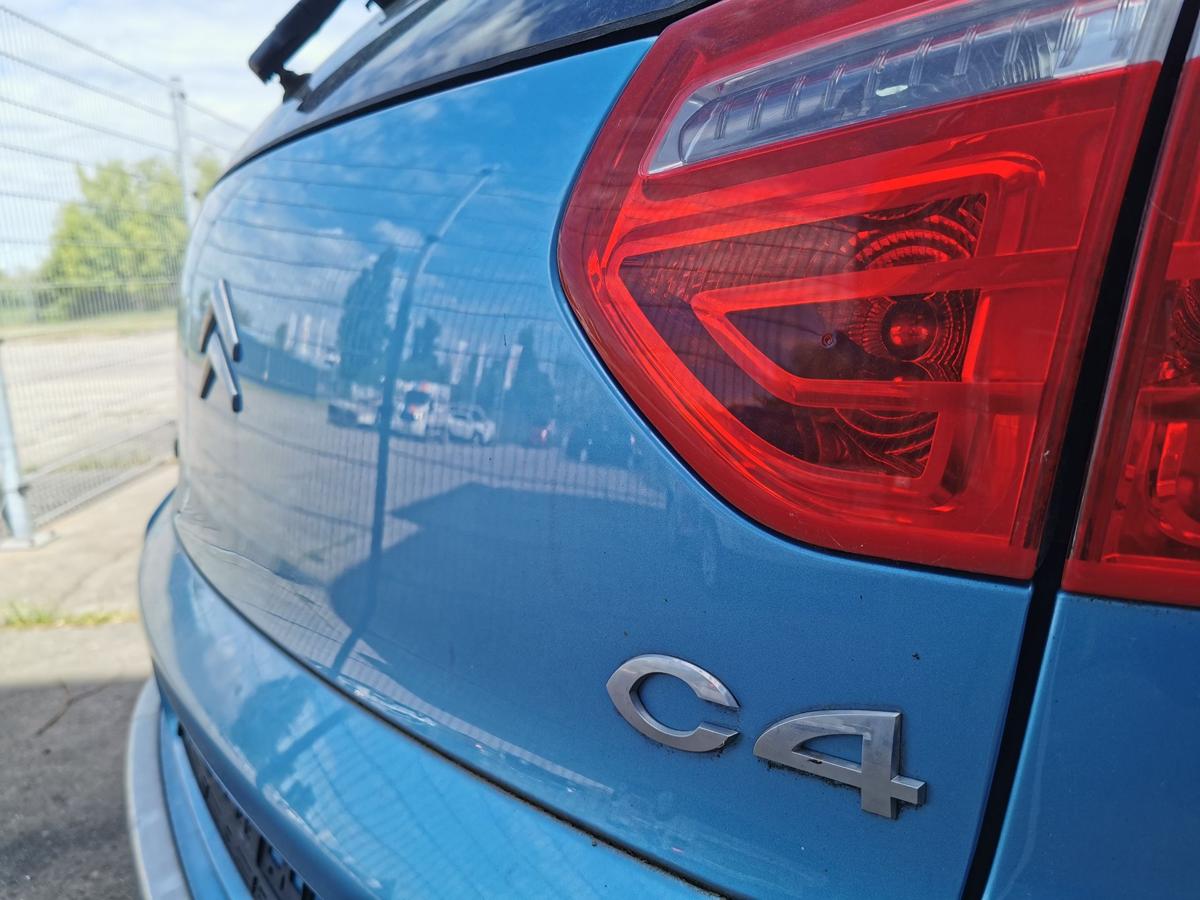 Citroen C4 Picasso U Heckklappe Klappe hinten mit Scheibe KNY Blau Tivoli Rohbau