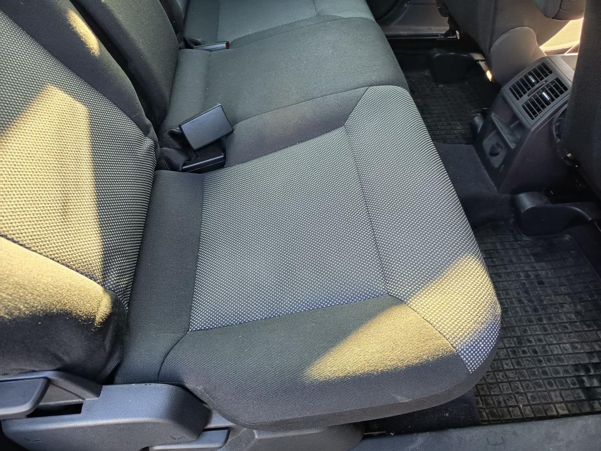 Opel Zafira B original R&uuml;cksitzbank komplett Fond Stoff schwarz/grau Bj 2009