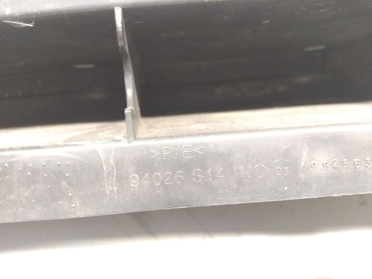 Peugeot 206 original Plastiktr&auml;ger Verst&auml;rkung Sto&szlig;f&auml;nger vorn 7414N9 Bj.2008