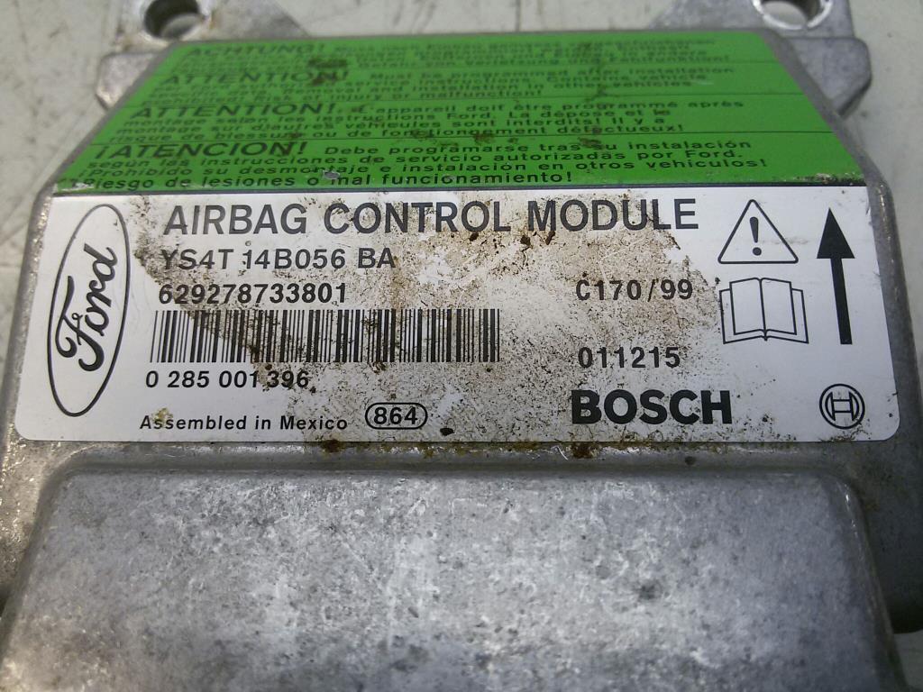 Ford Focus MK1 Steuergerät Air-bag YS4T15B056BA BJ2002