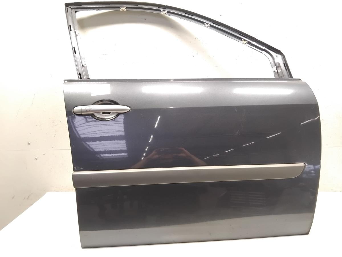 Renault Grand Scenic 2 JM original T&uuml;r vorn rechts B66 Graphitschwarz BJ2006