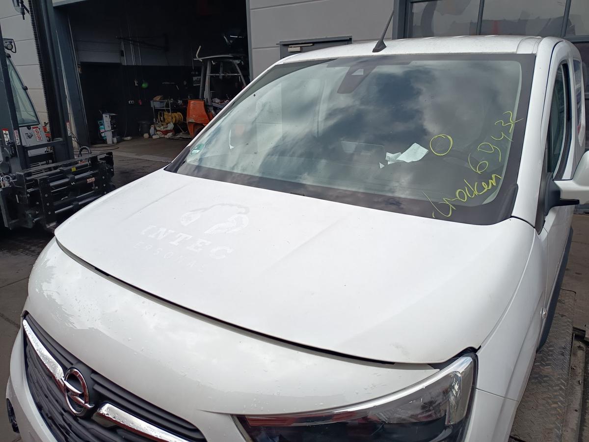 Opel Combo E orig Motorhaube Klappe Front G20 Weiß Bj 2019
