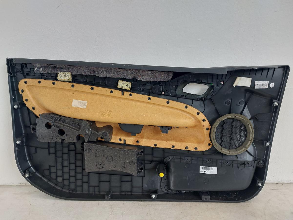 Citroen DS3 Sport Chic T&uuml;rverkleidung vorn rechts Beifahrert&uuml;r Leder weinrot