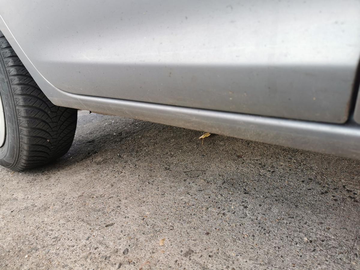 Opel Corsa D Tür Autotür Fondtür Rohbautür hinten rechts Z163 Lichtsilber met