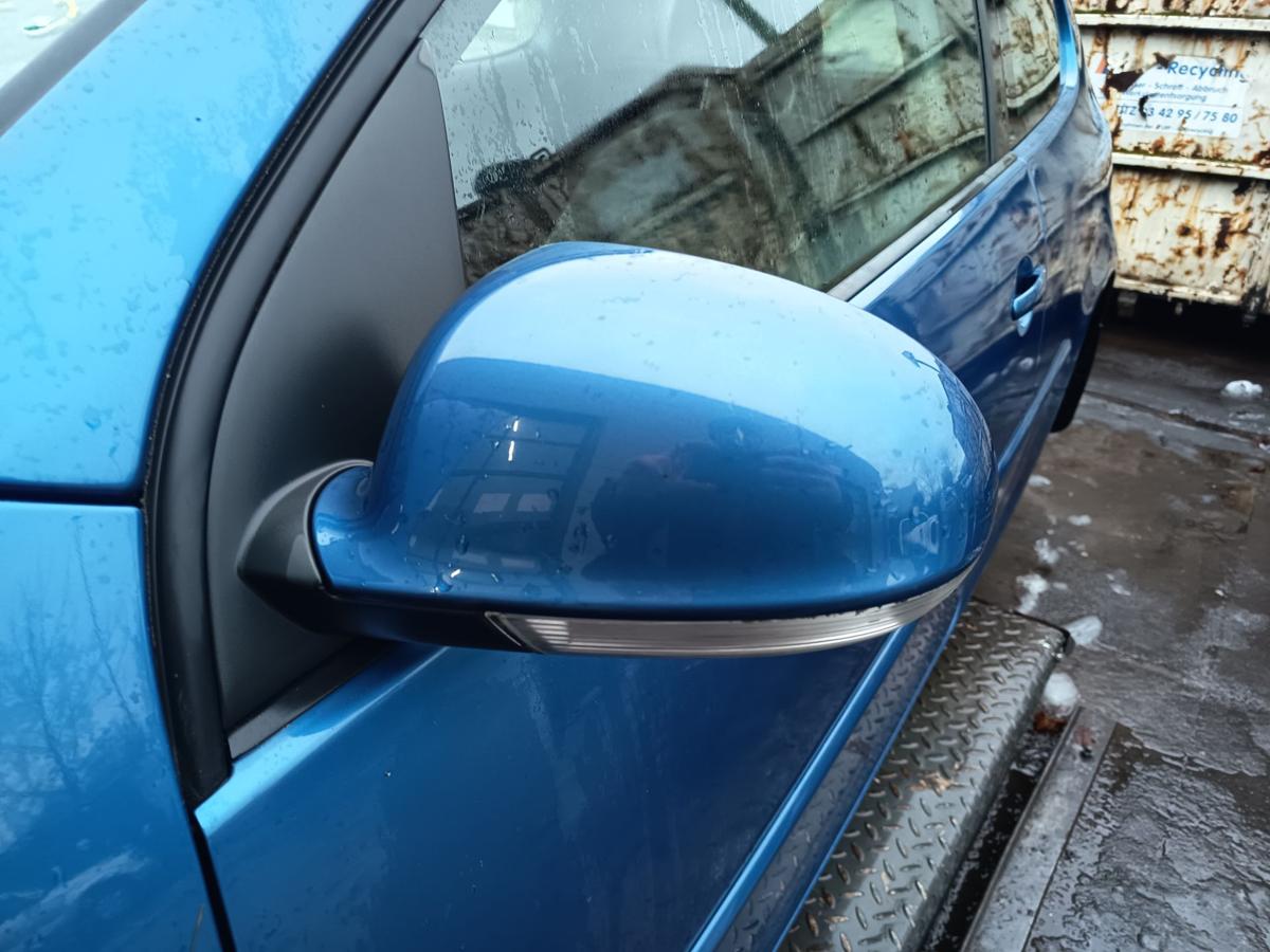 VW Golf V original Aussenspiegel links elektrisch A5K Olympiablau Bj 2007