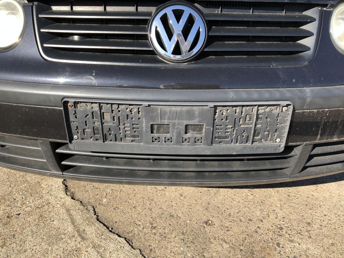 VW Polo 9N 9N1 Stoßfänger vorn Stoßstange Frontschürze LC9Z Black Magic Perl