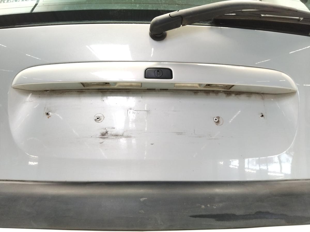 Renault Megane 1 Kombi Grandtour Heckklappe 632 Polargrau mit Heckscheibe BJ2001