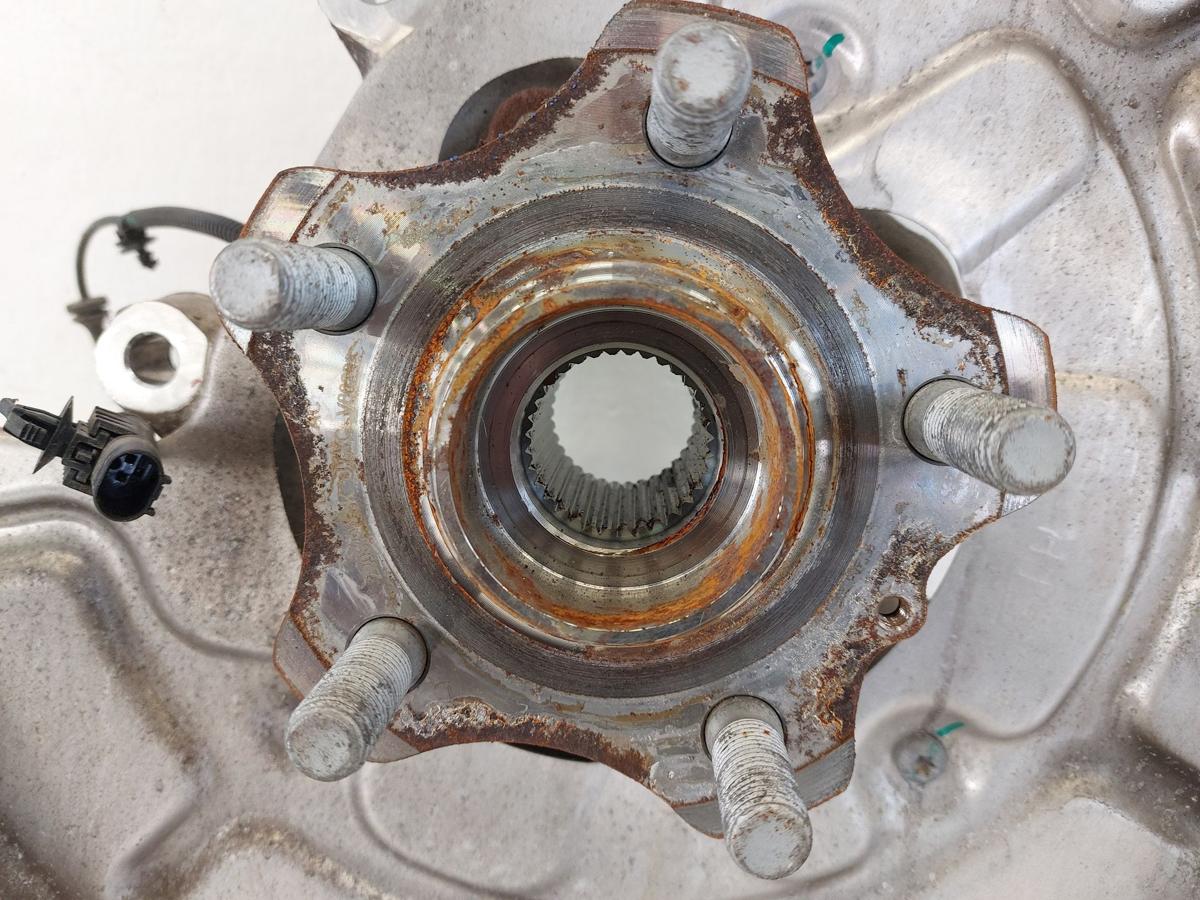 NIO ET7 Elektro Achsschenkel hinten links Radlagergeh&auml;use f&uuml;r Bremse ca 365mm