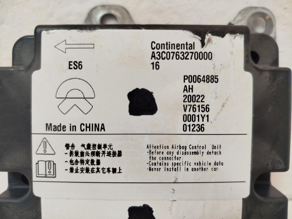 NIO ET7 Elektro Steuereger&auml;t Airbag und Gurtstraffer R&uuml;ckhaltesysteme OEM