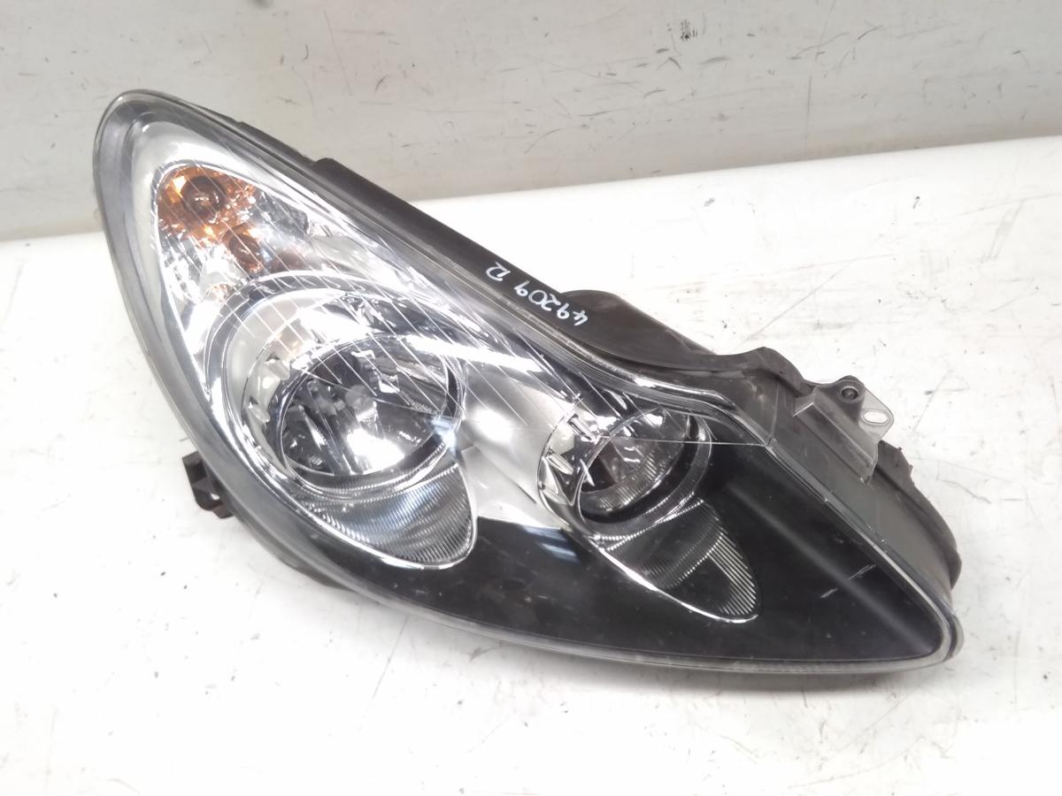 Opel Corsa D Scheinwerfer rechts Valeo schwarz mit LWR Bj.2007