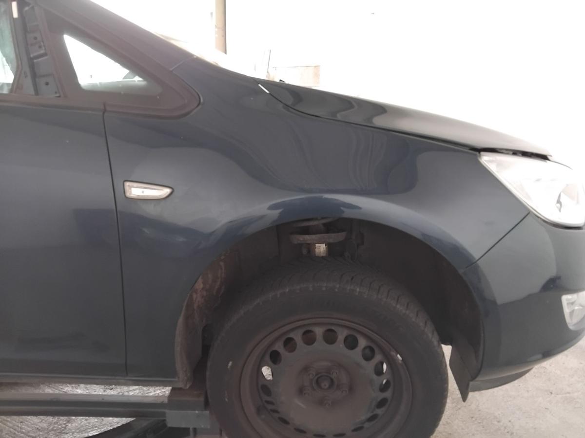 Opel Astra J original Kotflügel vorn rechts ozeanblaumetallic Z22A BJ2011