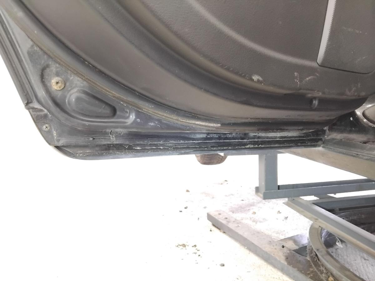 Audi A4 8E B6 Avant T&uuml;r hinten links LZ9W ebonyschwarzmetallic BJ2004 Kombi