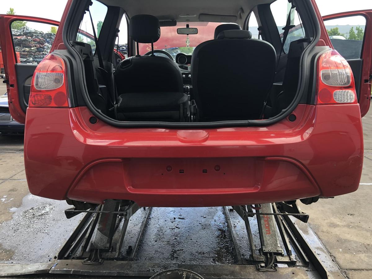 Renault Twingo II original Stoßstange Fänger hinten/Heck OV727 Spanischrot Bj 10