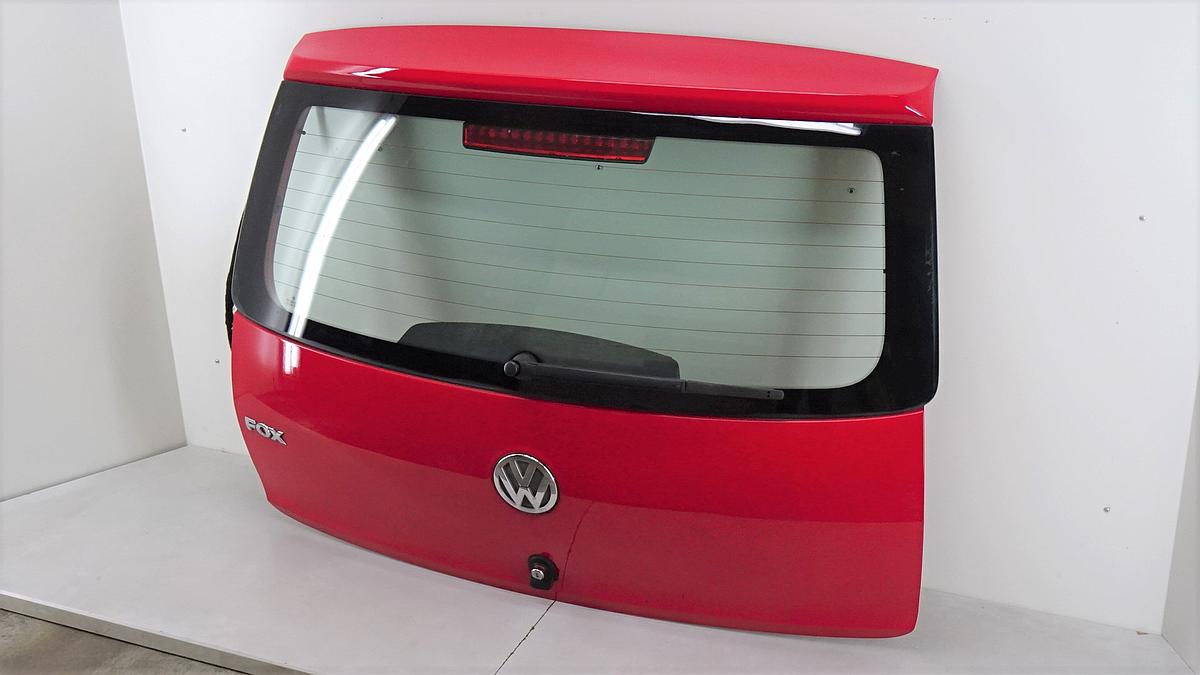 VW Fox Heckklappe Heckdeckel in LY3D Tornadorot Bj2005