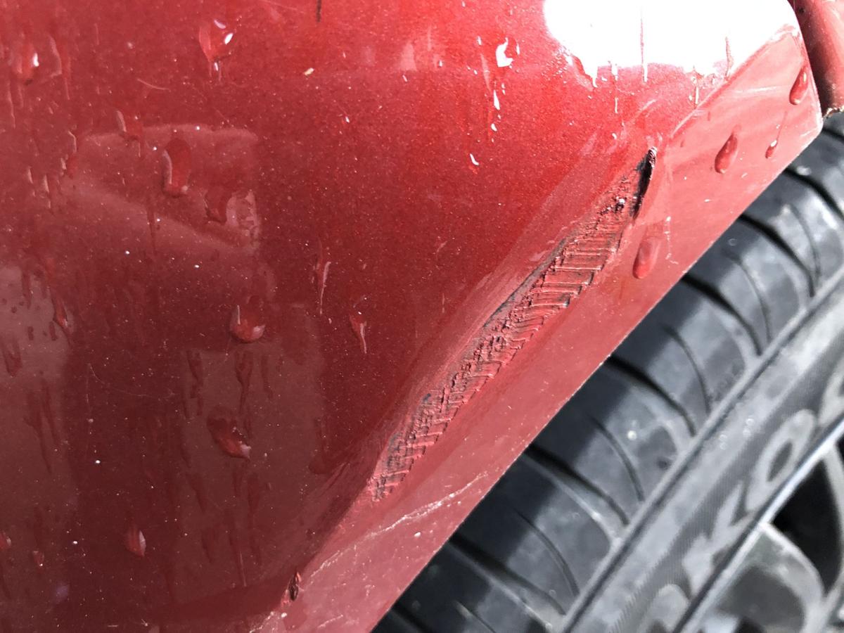 VW Golf 4 1J IV Stoßfänger hinten Heckschürze 3 und 5 türer LC3K Canyonrot