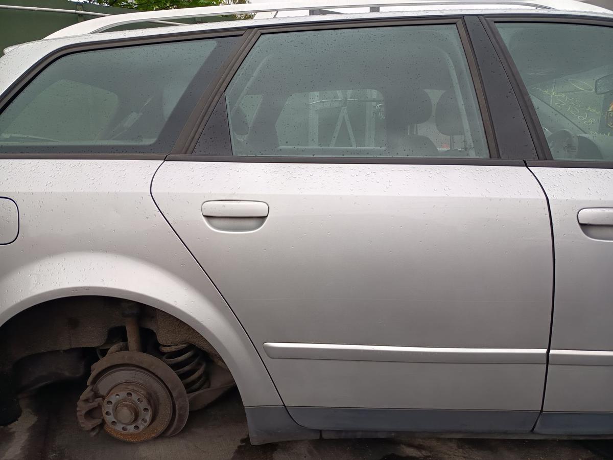 Audi A4 B6 Kombi original T&uuml;r hinten rechts LY7W Lichtsilber Metallic Bj 2002