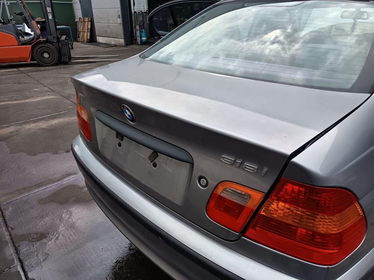 BMW 3er E46 original Heckklappe Limo Deckel hinten A80 Silbergrau Bj 2004