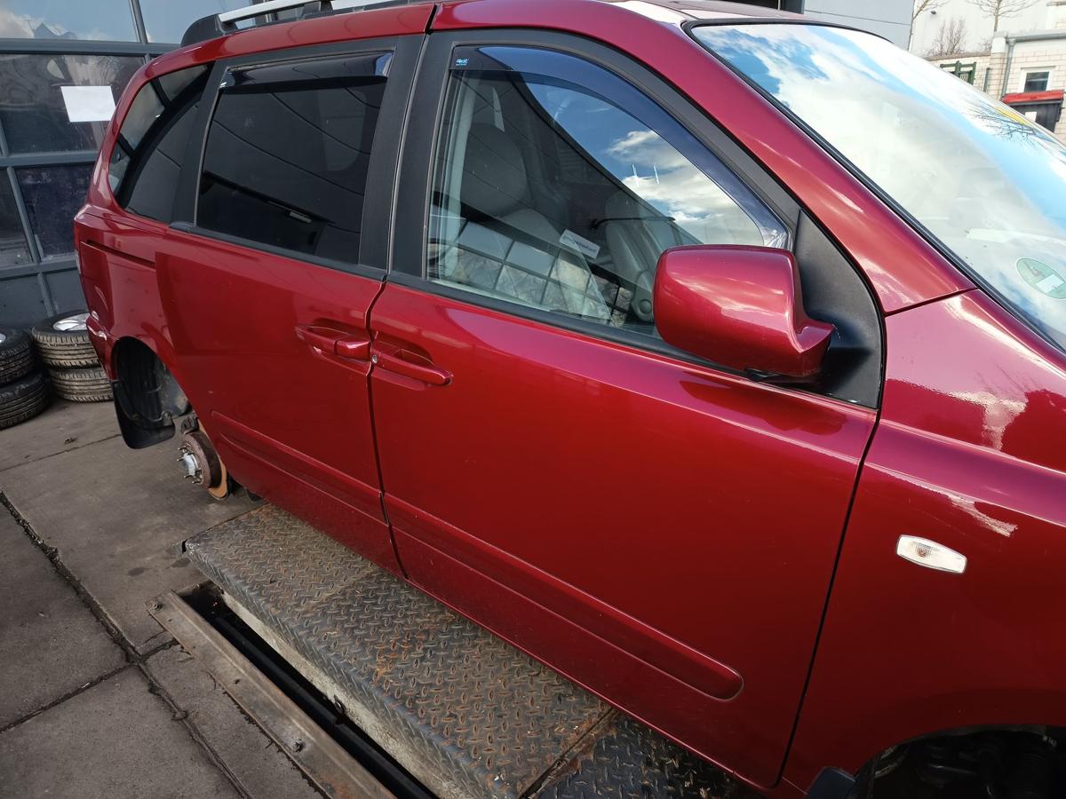 Kia Carnival III original T&uuml;r vorne rechts Beifahrer R9 Rubinrot Bj 2006