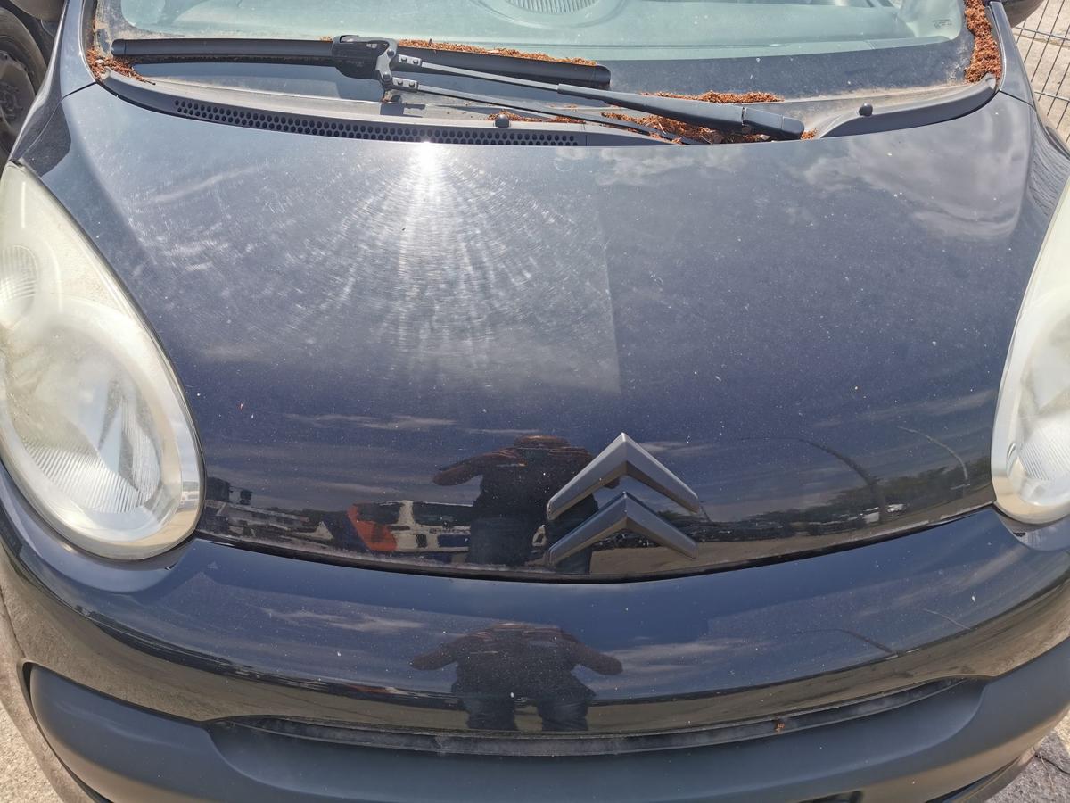 Citroen C1 P Motorhaube Haube Klappe Deckel Bonnet vorn EXZ Schwarz Metallic