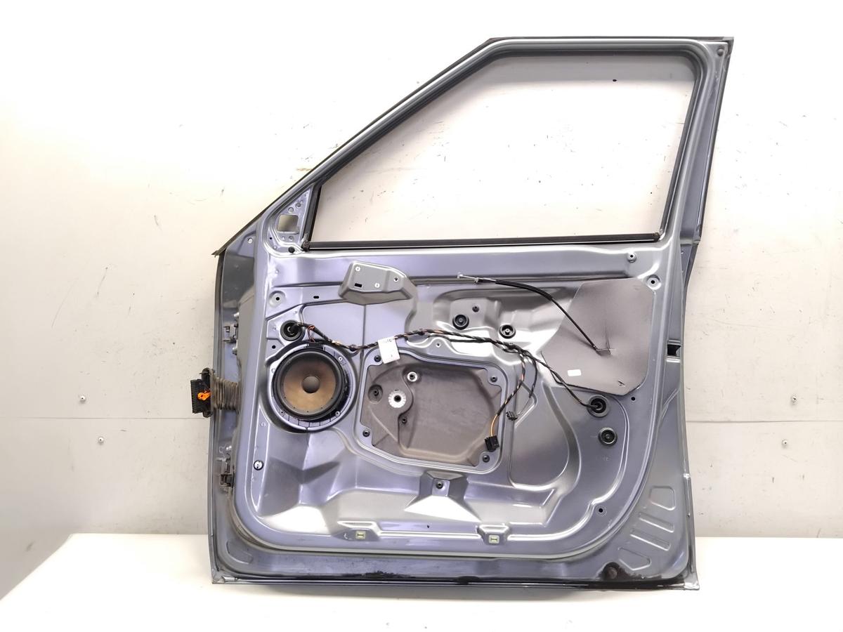 Skoda Fabia 2 5J Facelift T&uuml;r vorn rechts Beifahrert&uuml;r LF8L Platingrau BJ2013