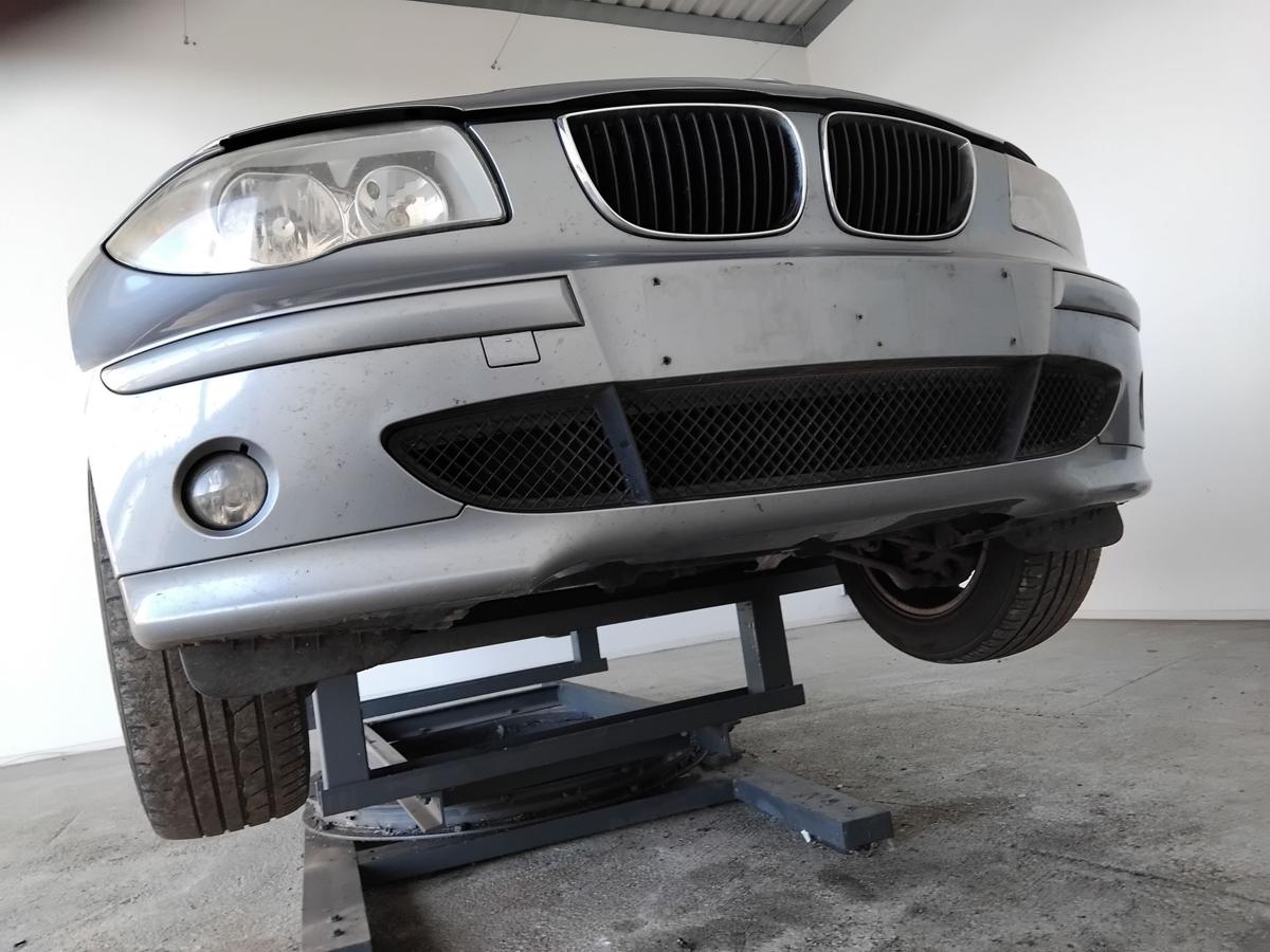 BMW 1er E81 E87 original Stoßstange Stoßfänger vorn BJ2006 A18 Quarzblau