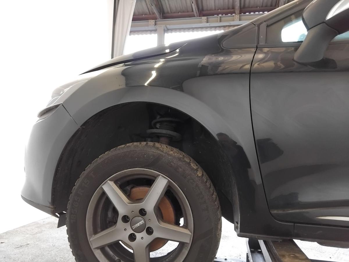 Renault Clio IV X98 original Kotfl&uuml;gel vorn links TEGNE Noir Etoile Nacre BJ2016