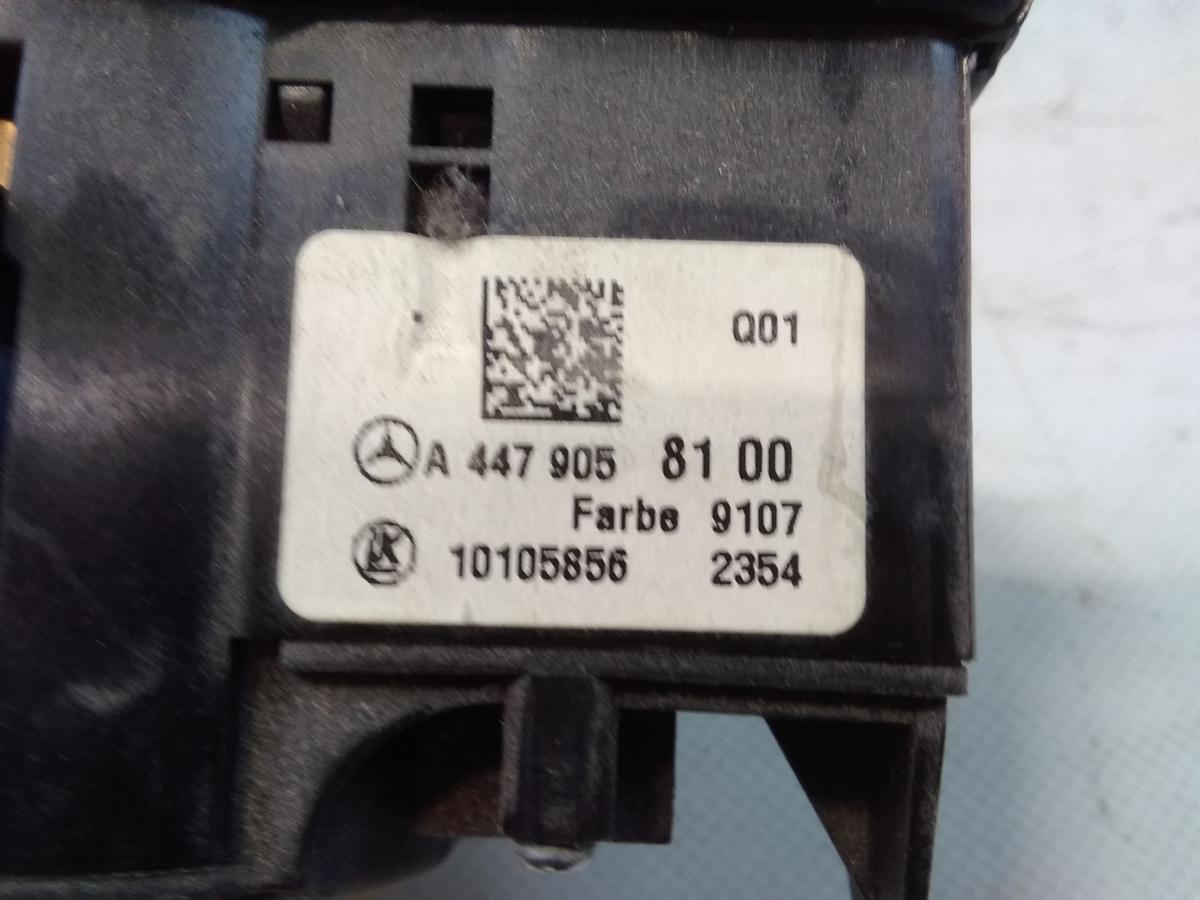 Mercedes Benz Vito 447 original Lichtschalter A4479058100 Bj.2014