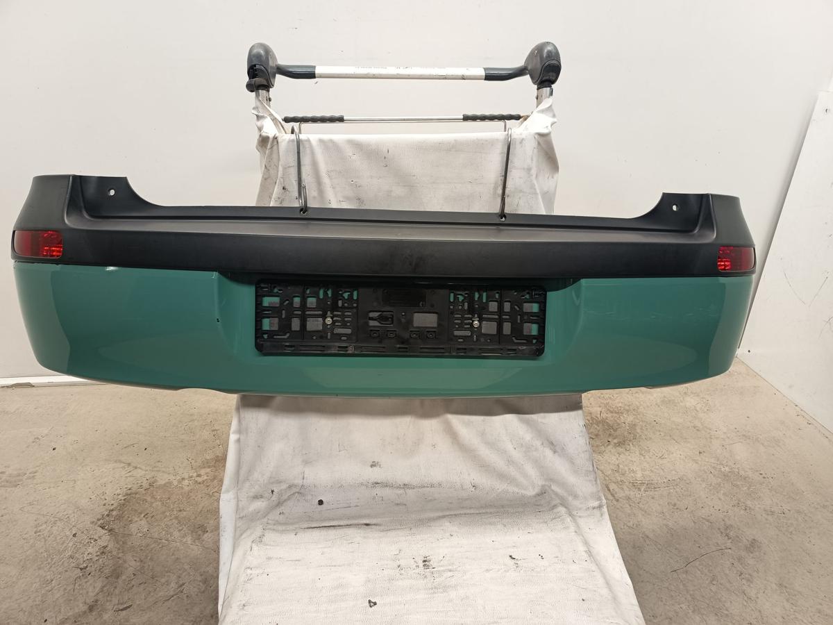 Opel Corsa C original Stoßfänger/ Stoßstange hinten 86U-Fiftiesgruen Bj 2001
