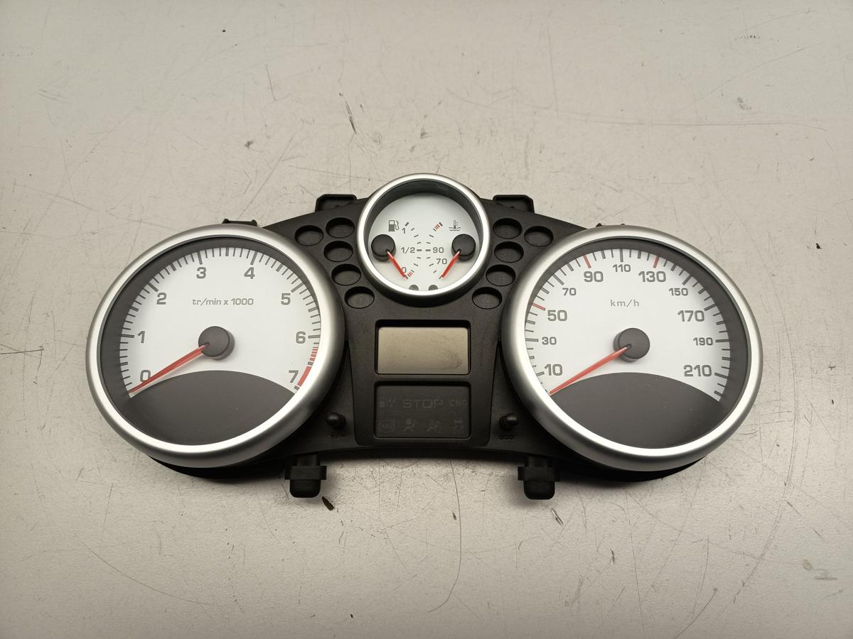 Peugeot 206+ original Kombiinstrument Tacho 9666637180 Bj 2010