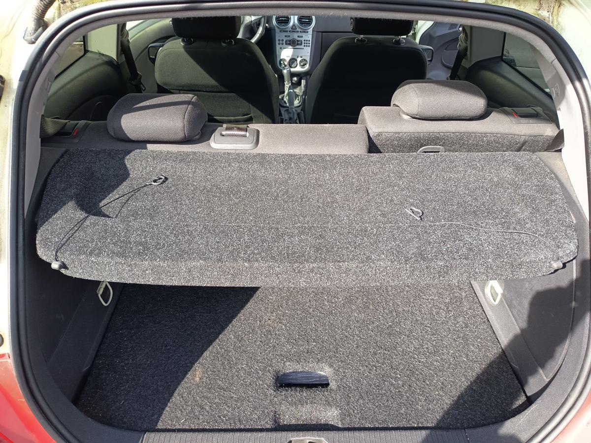 Opel Corsa D 3t&uuml;rer original Hutablage Abdeckung Lade/Kofferraum anthrazit Bj 12