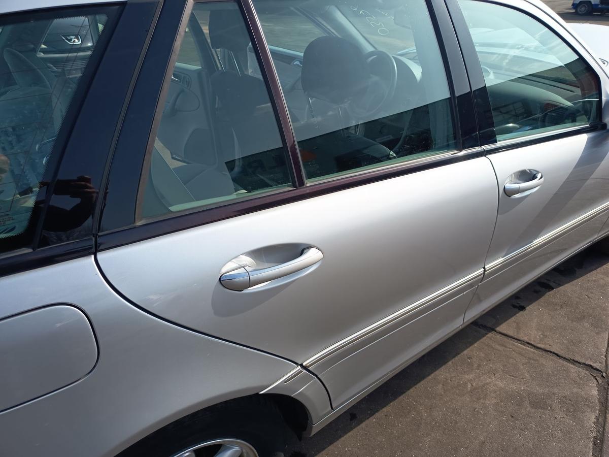 Mercedes S203 original T&uuml;r hinten rechts Fond 744 Brillantsilber Bj 2002