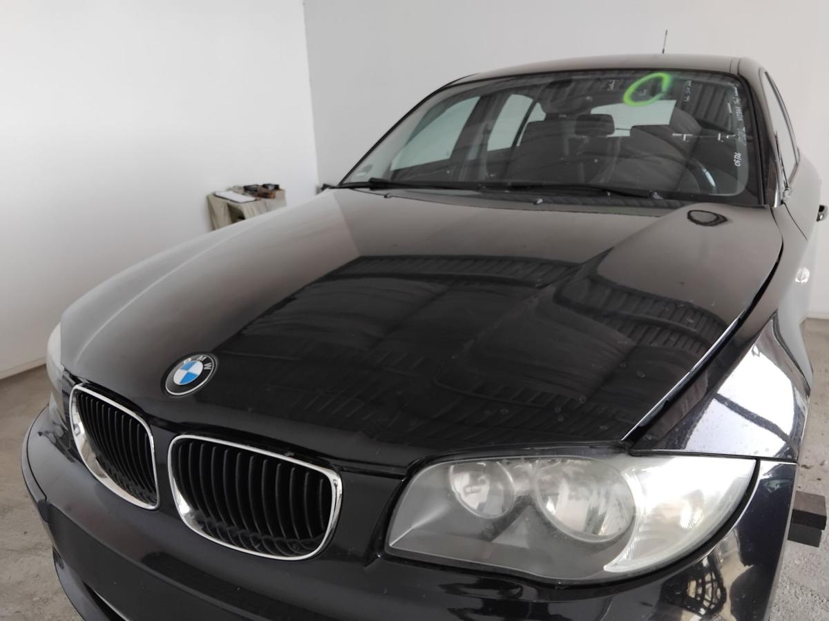 BMW 1er E81 E87 LCI original Motorhaube Deckel vorn 668 SCHWARZ II BJ2008