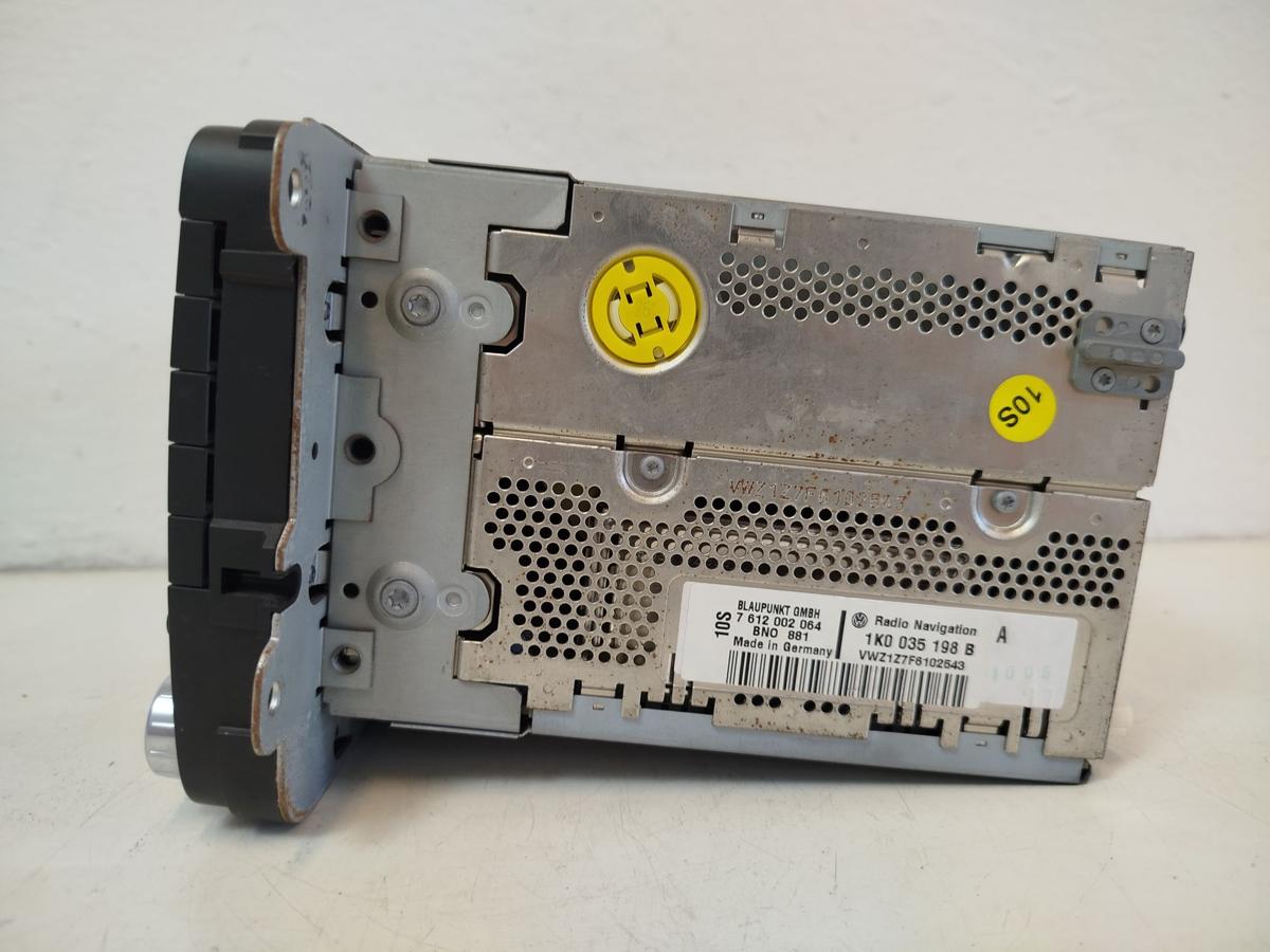 VW Passat 3C B6 Radio Navigationssystem MFD2 Navi OHNE Code OEM