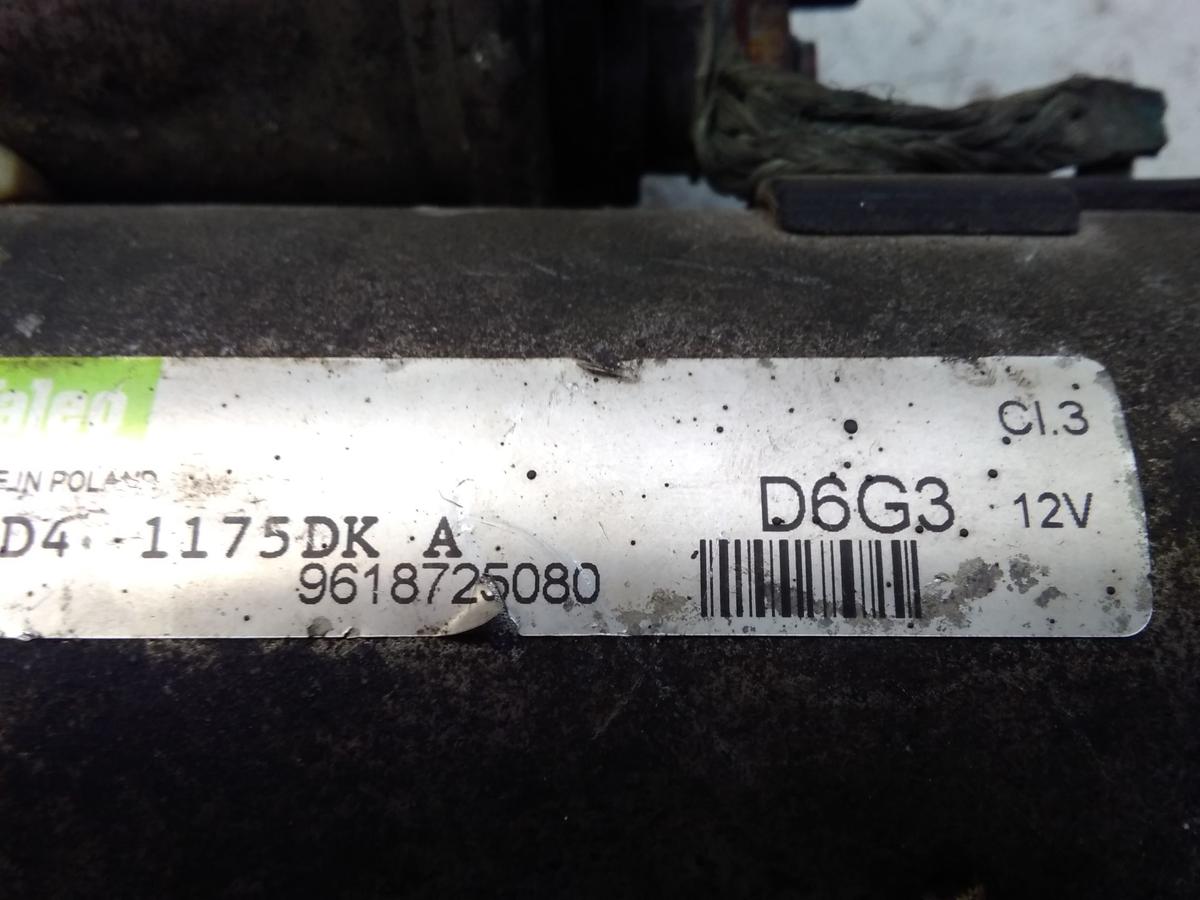 Peugeot 206 SW Bj.2004 original Anlasser Starter 1.4 55kw *KFW*, Schalter