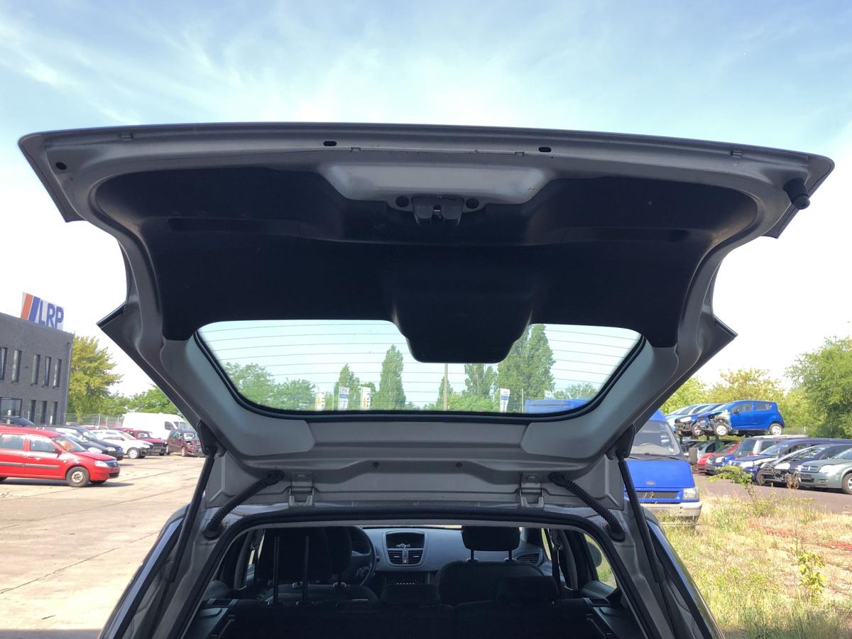 Peugeot 207 SW Typ WE Heckklappe mit fester Heckscheibe Kombi ETS Gris Cendre