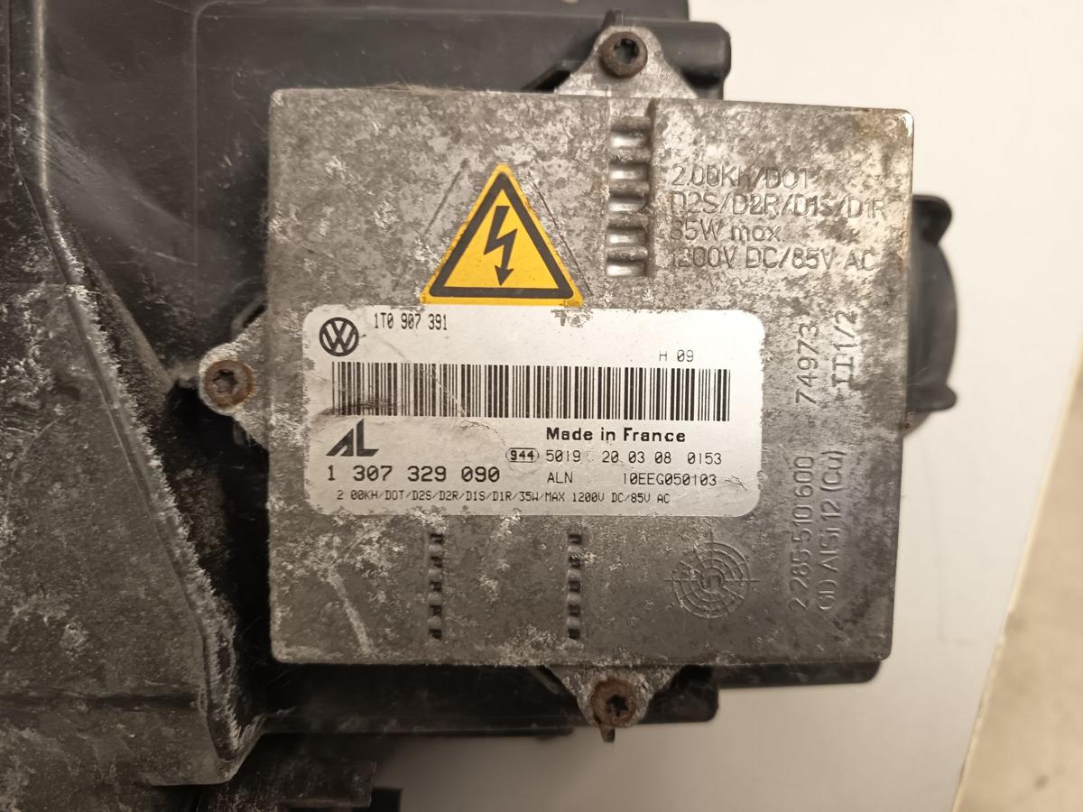 VW Golf V 1K5 Variant Bj 2008 original Scheinwerfer links Xenon mit Steuergerät