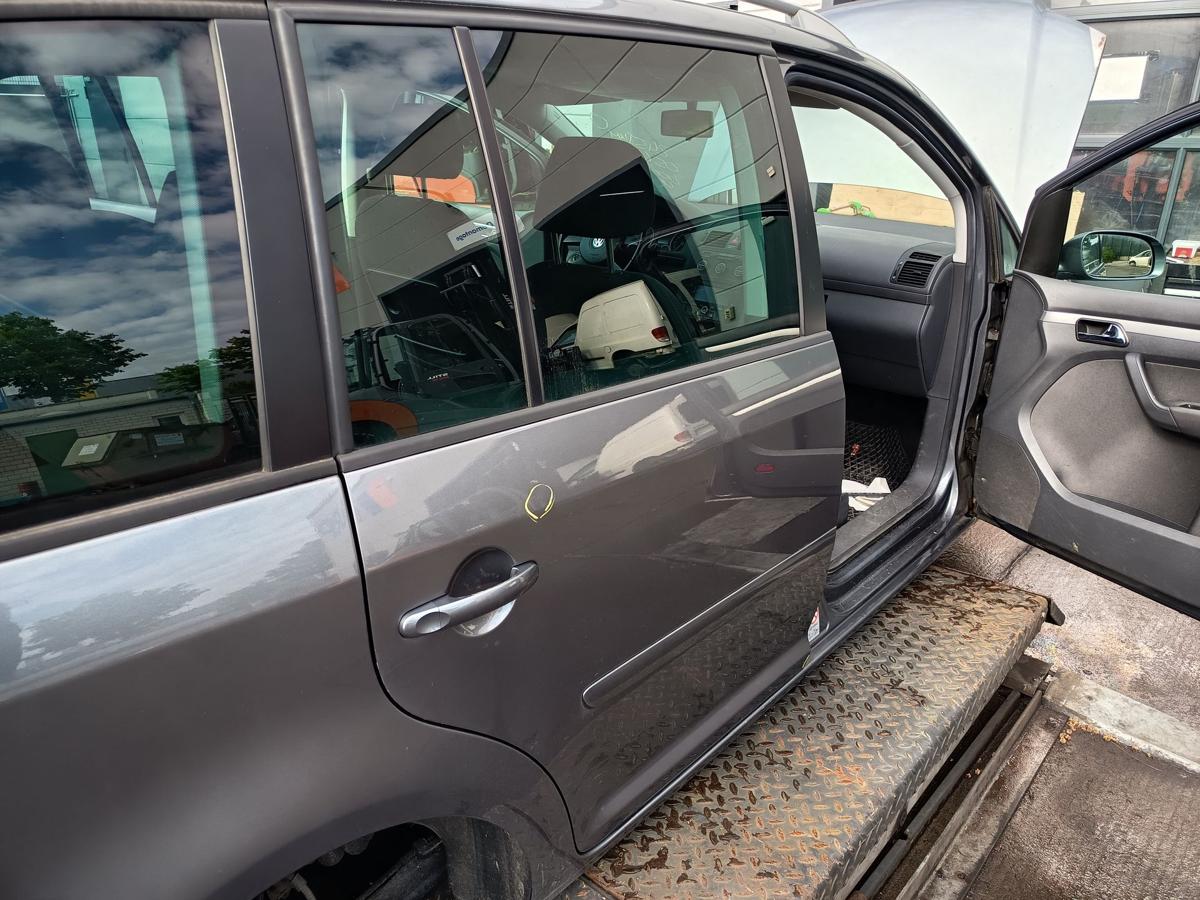 VW Touran 1T original Tür hinten rechts Fond D7X Platingrau Bj 2006