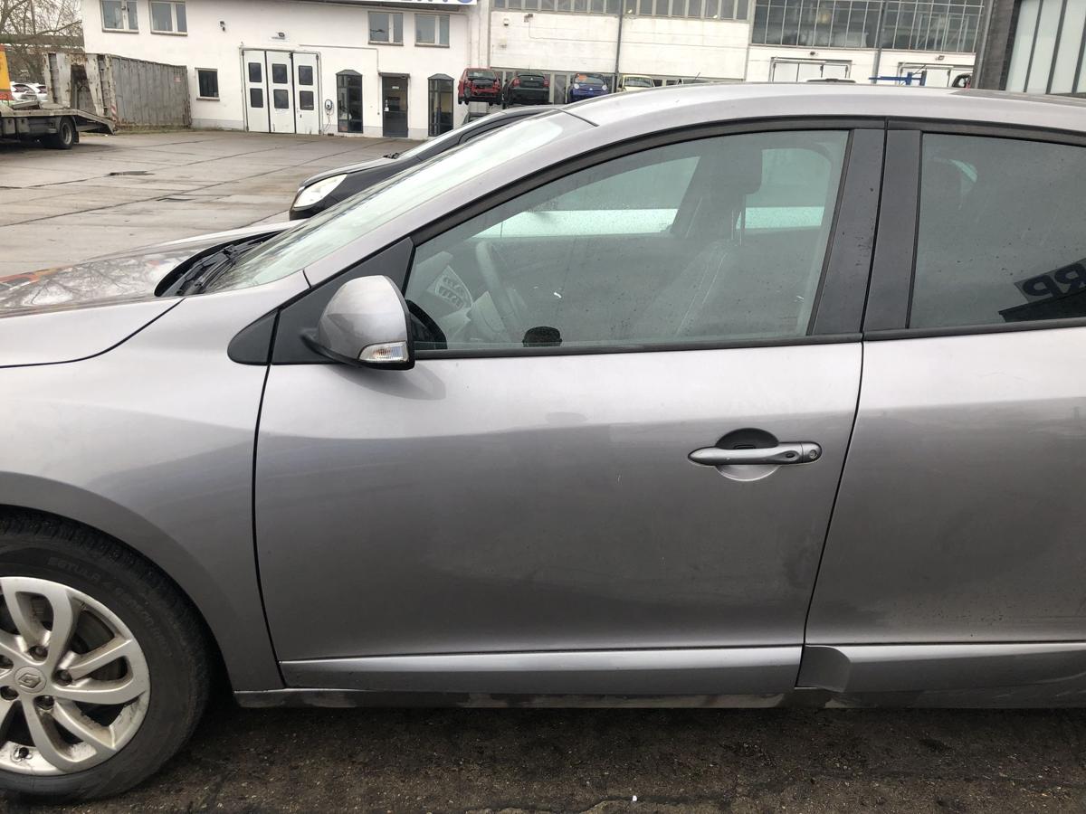 Renault Megane III 3 T&uuml;r vorn links Fahrert&uuml;r im Rohbau TEKNG graumet Rohbau