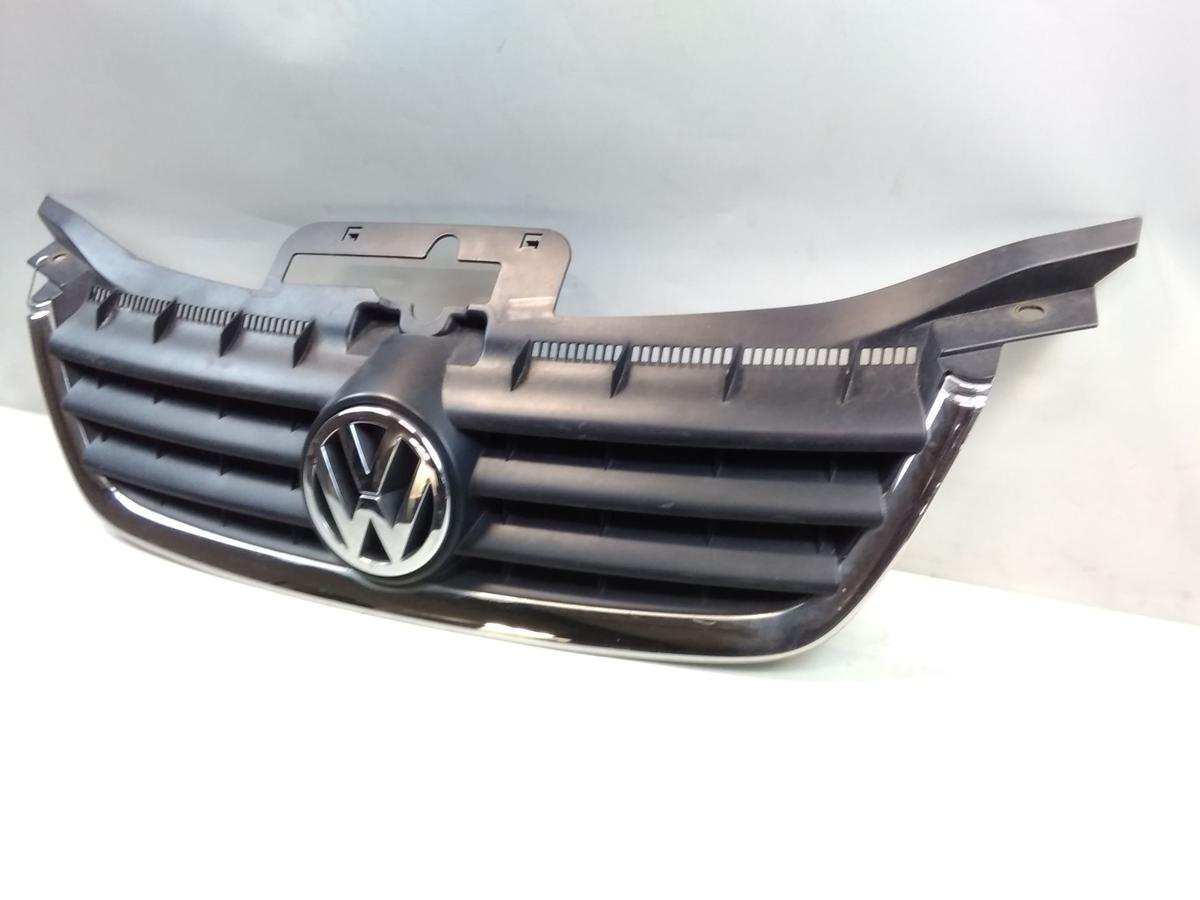 VW Touran 1T Bj.2003 original K&uuml;hlergrill mit Emblem und Chromrahmen