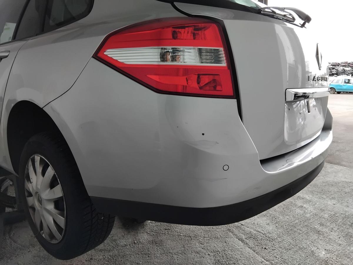 Renault Laguna 3 Kombi original Stoßstange Stossfänger hinten PDC BJ2009 TED69 Gris Platine Metallic