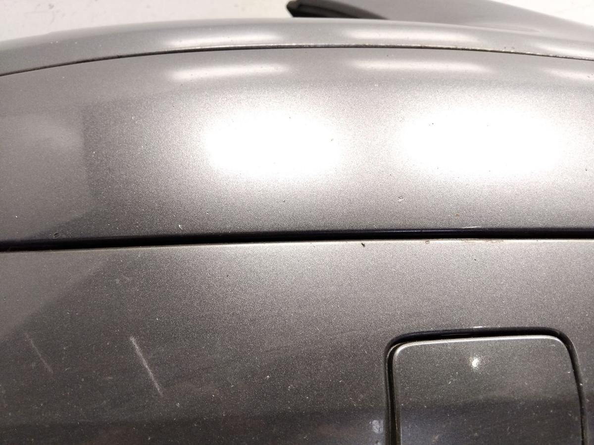 VW Touran 1T orig.Stoßstange Stossfänger vorn Scheinwerferreinigung BJ2005 LD7X platinumgrey
