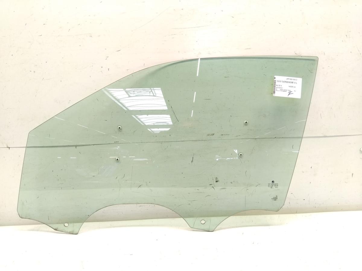 Skoda Fabia 3 III NJ original Türscheibe vorn links grüncolor BJ2014