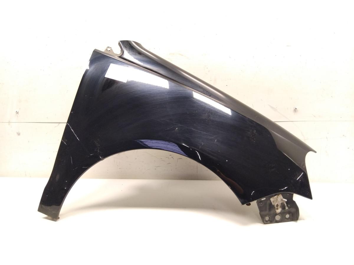 VW Polo 9N3 original Kotfl&uuml;gel vorn rechts L041 brillantschwarz uni BJ2005